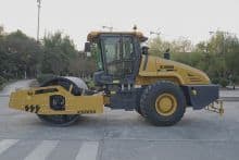 XCMG New XS265S 26 Ton Advanced Compaction Single Drum Road Roller Compactor at Bauma Show